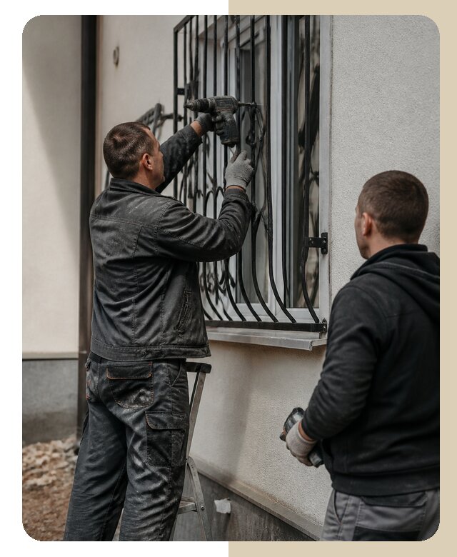 Установка наружных решеток в Уссурийске от 5052 р. | Дверной